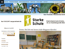 Tablet Screenshot of kurt-tucholsky-gesamtschule.de